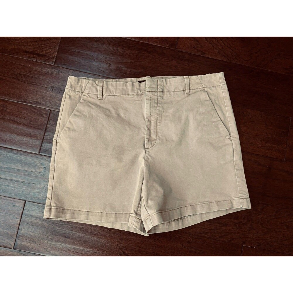 Banana Republic Women's Size 14 Tan Authentic Chino Shorts
